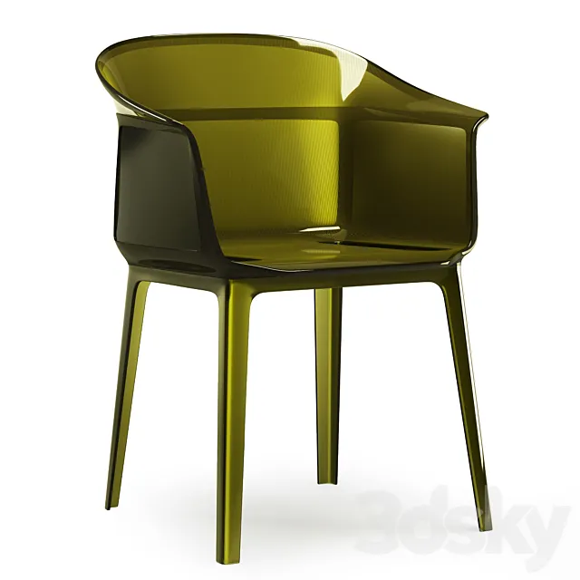 Papyrus (Kartell) by Ronan & Erwan Bouroullec 3DS Max Model