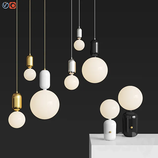 Parachilna Aballs Light Set Hayon Studio 3ds Max