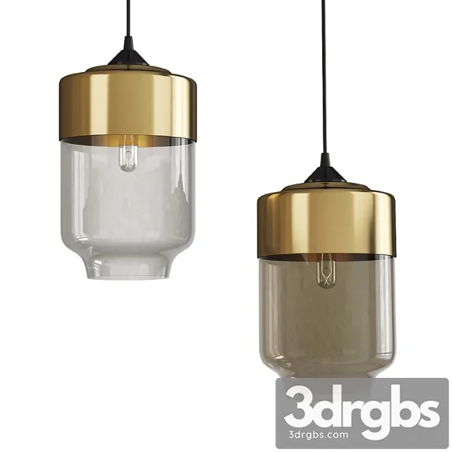 Parallel canister pendant light