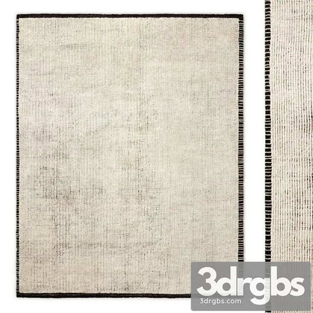 Parallelo hand-knotted wool rug rh 3dsmax Download