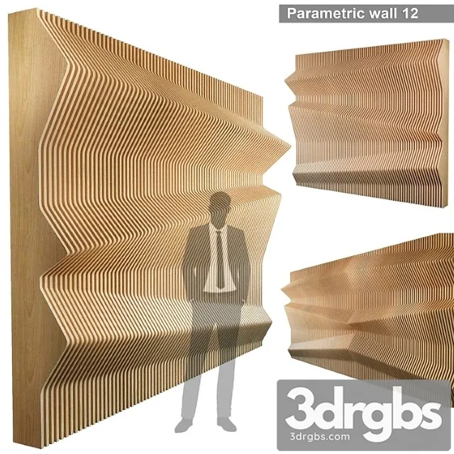 Parametric wall 012 3dsmax Download