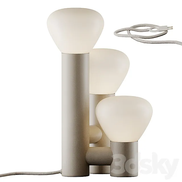 PARC 06 table lamp by Lambert & Fils 3DS Max Model