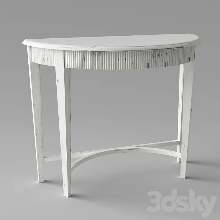 Parisio Demilune Console Table by Uttermost 3DS Max