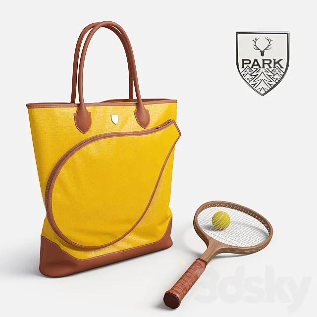 PARK Kapuskasing Tennis Tote 3ds Max