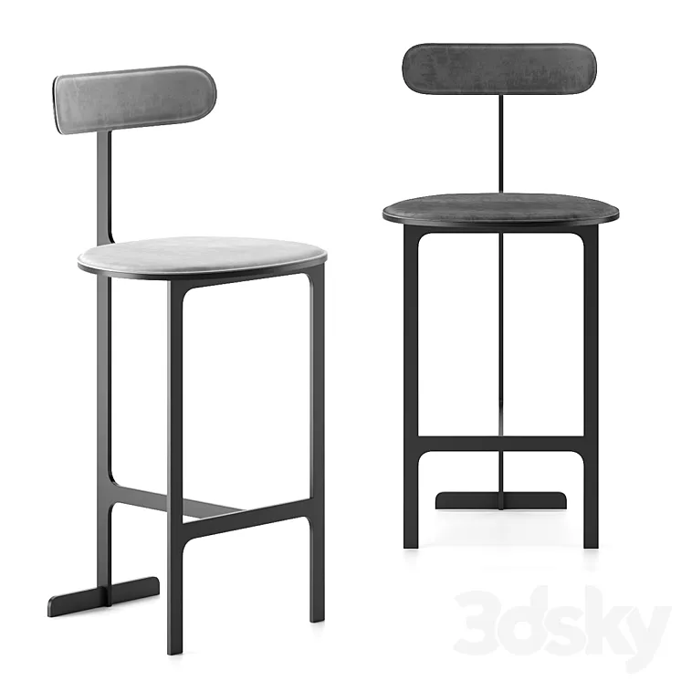 Park Place | Bar Stool by Man of Parts 3DS Max Model