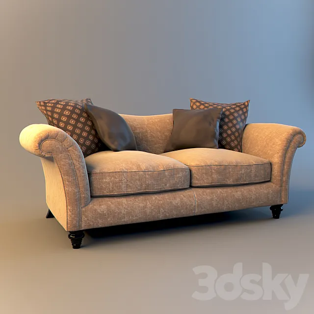 Parker Knoll Etienne 3DS Max Model