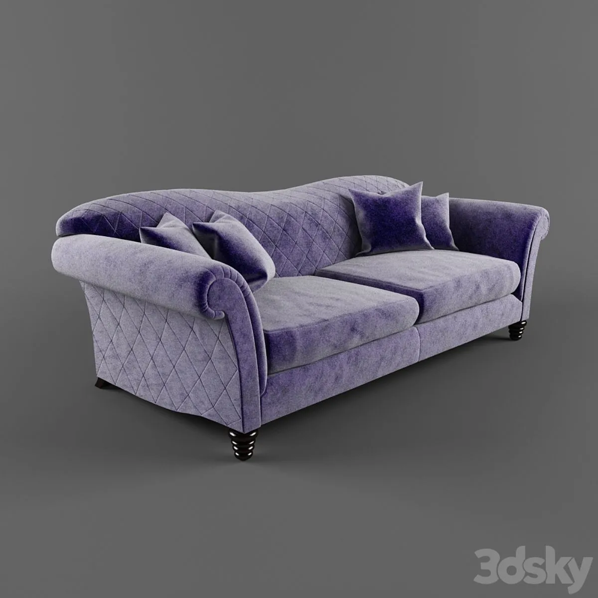 Parker Knoll Etienne 3dsMax Model