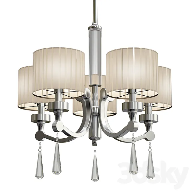 Parker_Point_Chandelier_By_Kichler 3ds Max