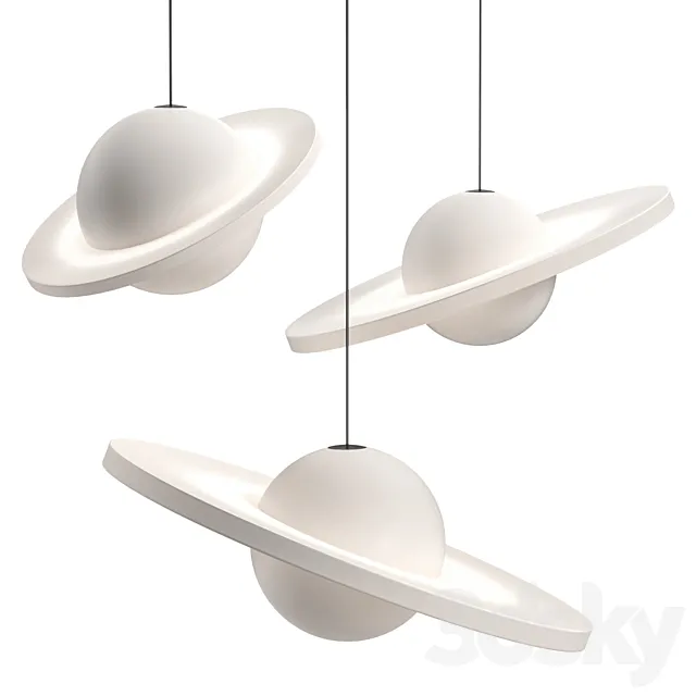 Parma Pendant lamp by lampatron 3DS Max Model