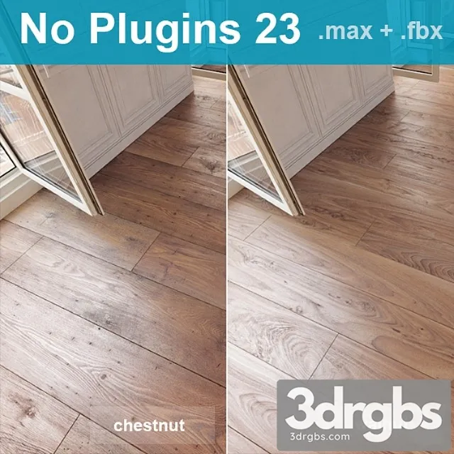 Parquet 23 (2 species without the use of plug-ins) 3dsmax Download