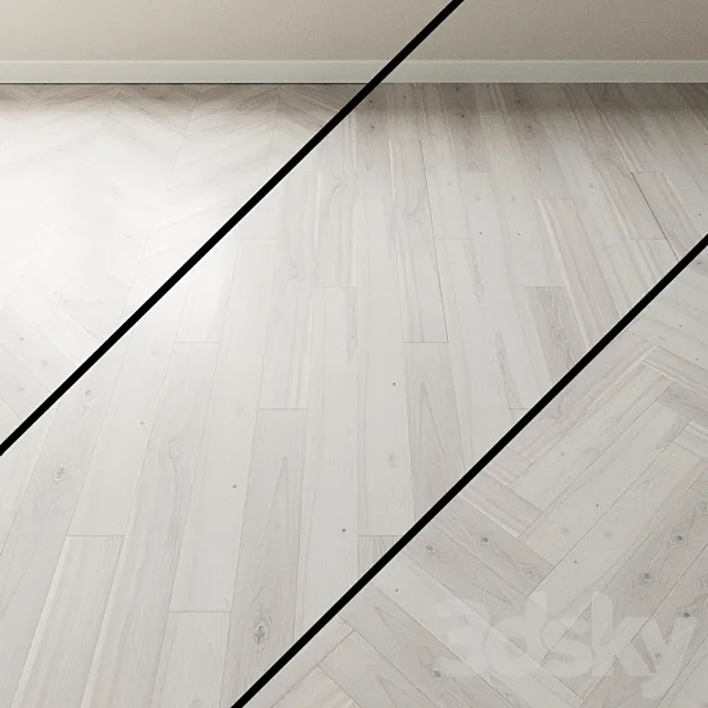 Parquet Ash Coswick. Inspire Cloudy Bleached 3DS Max Model