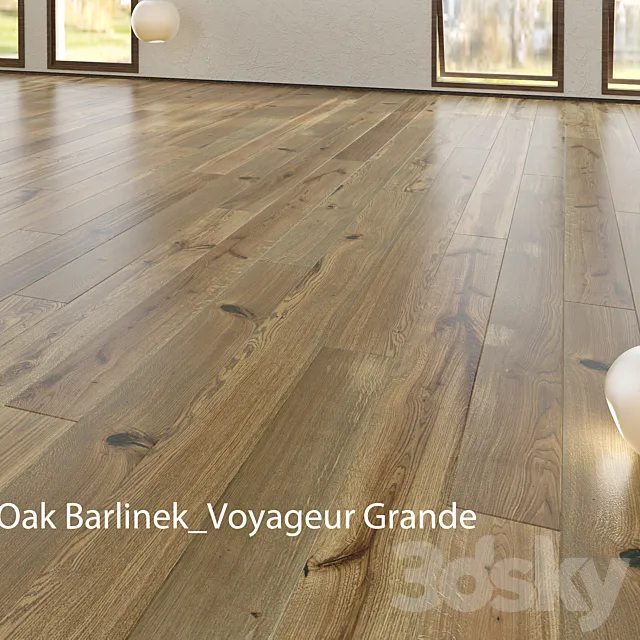 Parquet Barlinek Barlinek Floorboard – Jean Marc Artisan – Voyageur 3DSMax File