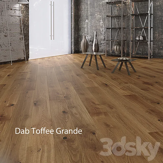 Parquet Barlinek DabToffee & Grissini Grande 3DSMax File