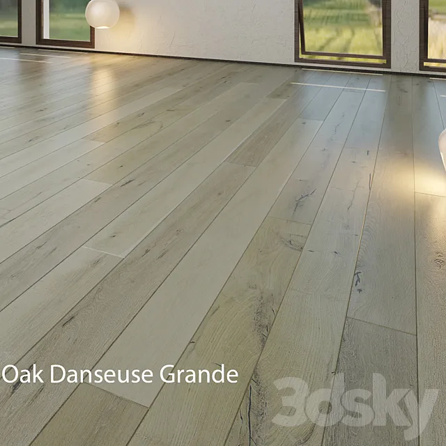Parquet Barlinek Floorboard – Jean Marc Artisan – Danseuse Grande 3DSMax File