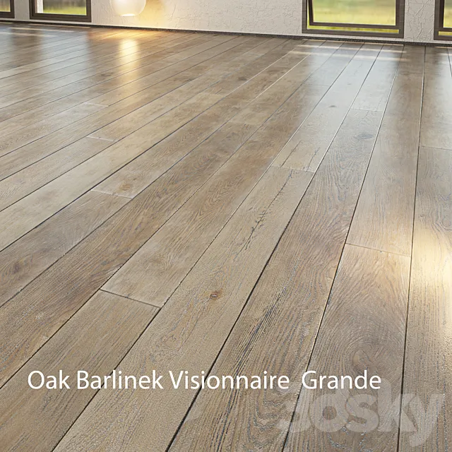 Parquet Barlinek Floorboard – Jean Marc Artisan – Visionnaire Grande 3ds Max