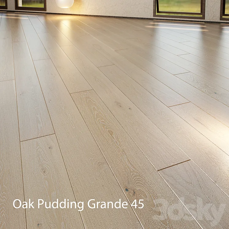 Parquet Barlinek Floorboard – Pudding Grande 3DS Max
