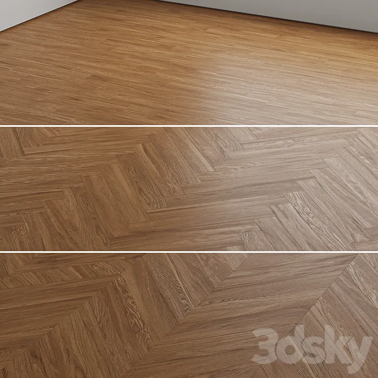 Parquet board 6 (Without plug-ins) 3DS Max