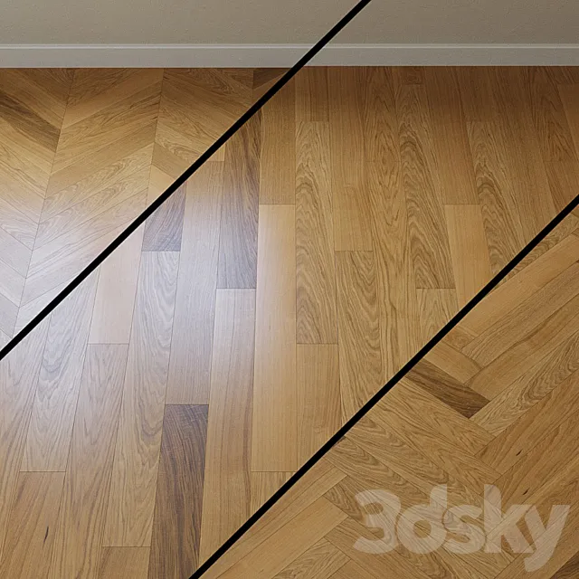 Parquet board Upofloor (Upofloor) oak oak 3DS Max Model