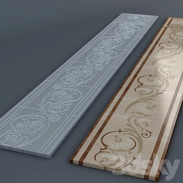 parquet border 3DS Max Model