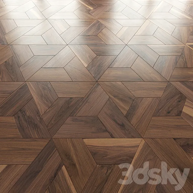 Parquet Coswick Trapeze 3DS Max Model