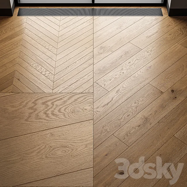 Parquet Eiche Salis natural oak 3DSMax File