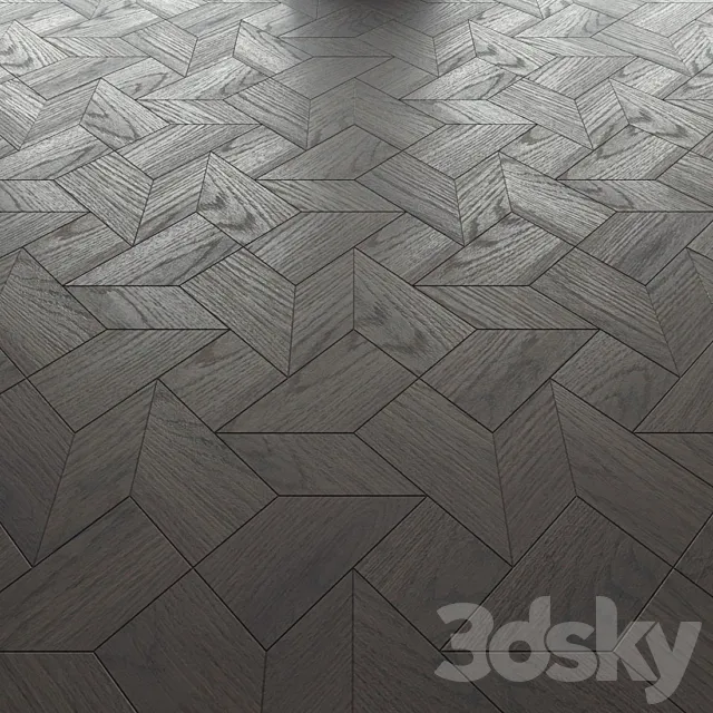 Parquet Foglie d’Oro Arte Brotto Tricot 3DS Max Model