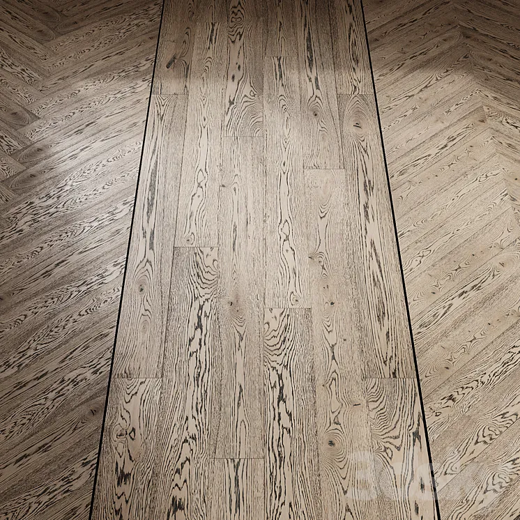 Parquet Oak French Tapestry 3DS Max