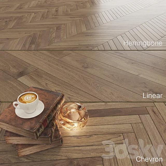 Parquet Oliver Crostini Grande 3DS Max Model