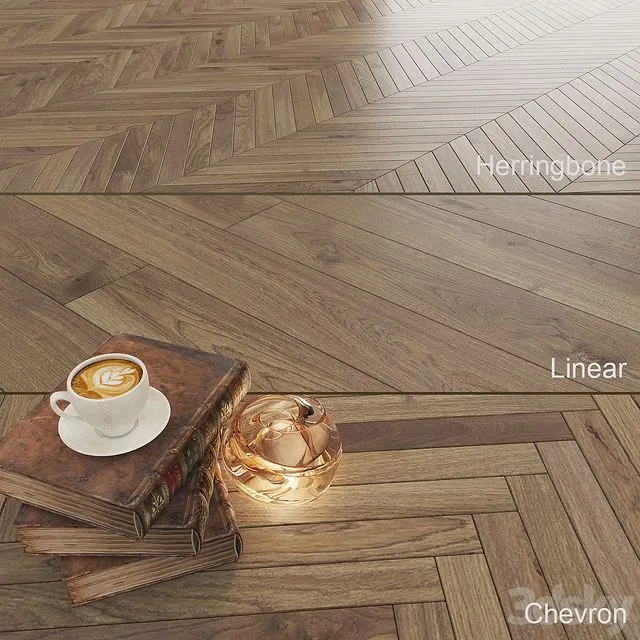 Parquet Oliver Crostini Grande 3dsMax Model