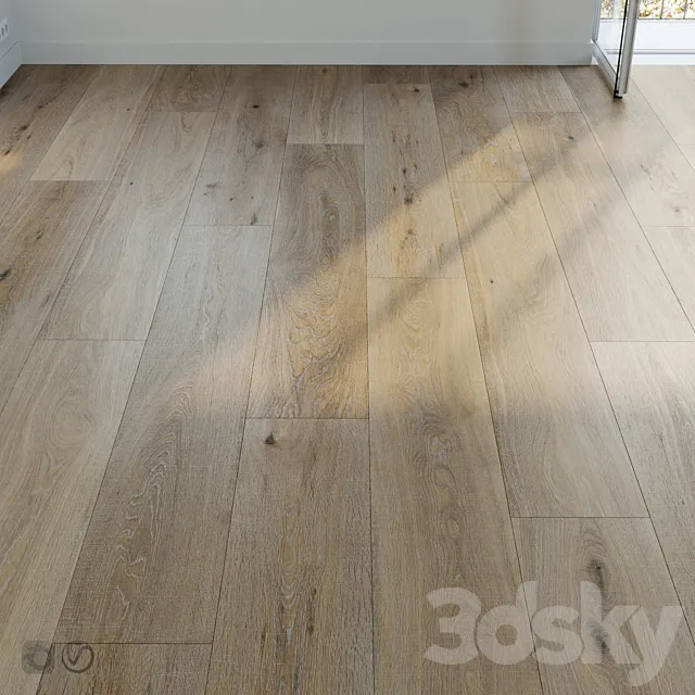 Parquet set 12 _ Natural Oak 3DS Max Model