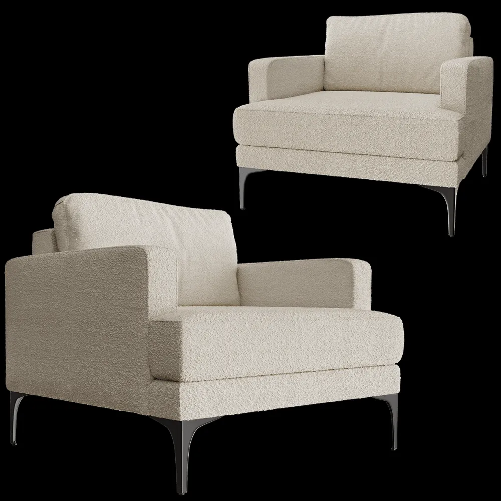 Partisan – Armchair Fisht 3ds Max