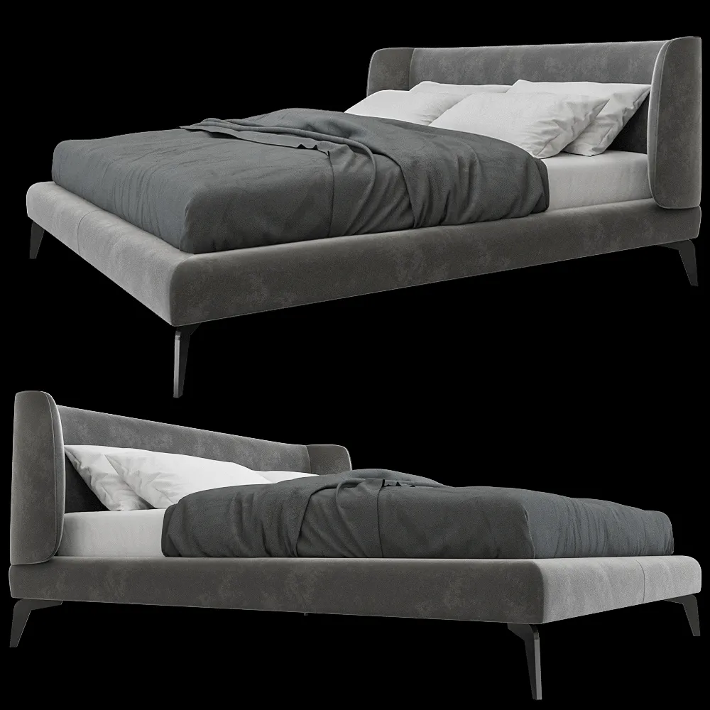 Partisan – Bed Longkort 3ds Max