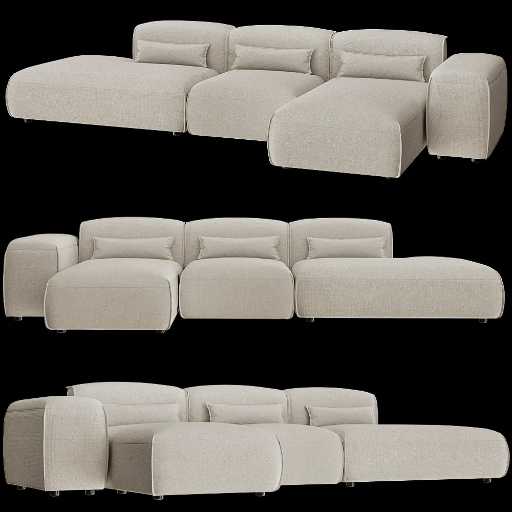 Partisan – Sofa Lapsi 3ds Max