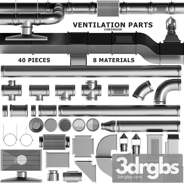 Parts ventilation system set 01
