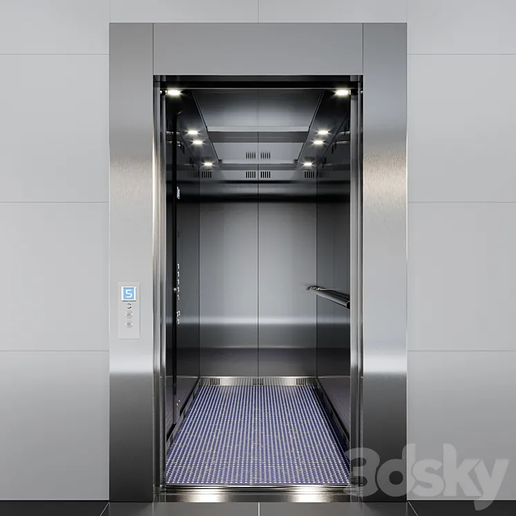 Passenger elevator-2 3DS Max