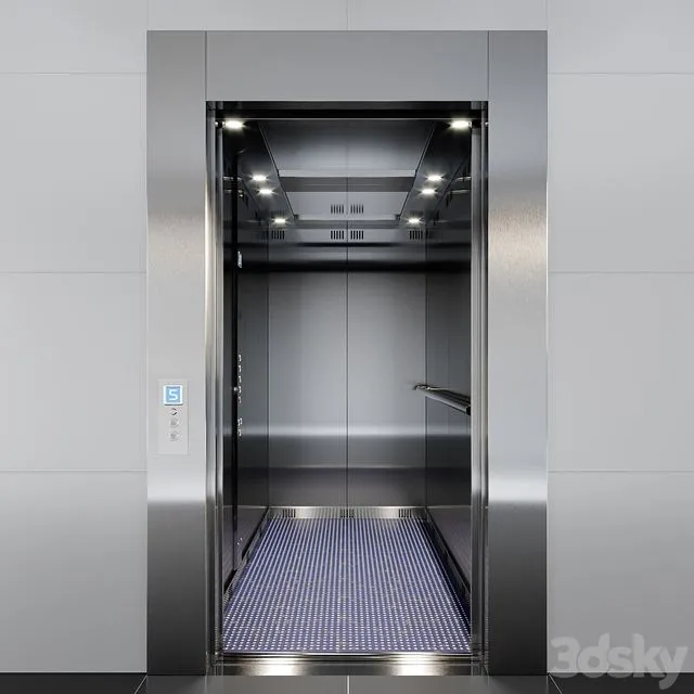 Passenger elevator-2 3dsMax Model