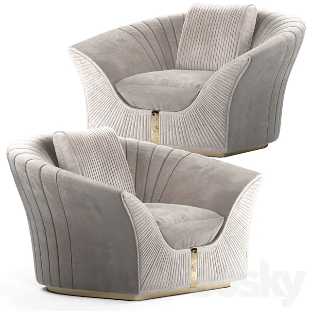 Passion Armchair | Giorgio collection 3DS Max Model