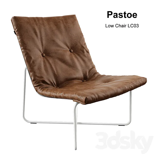 Pastoe Low Chair LC03 3DS Max Model