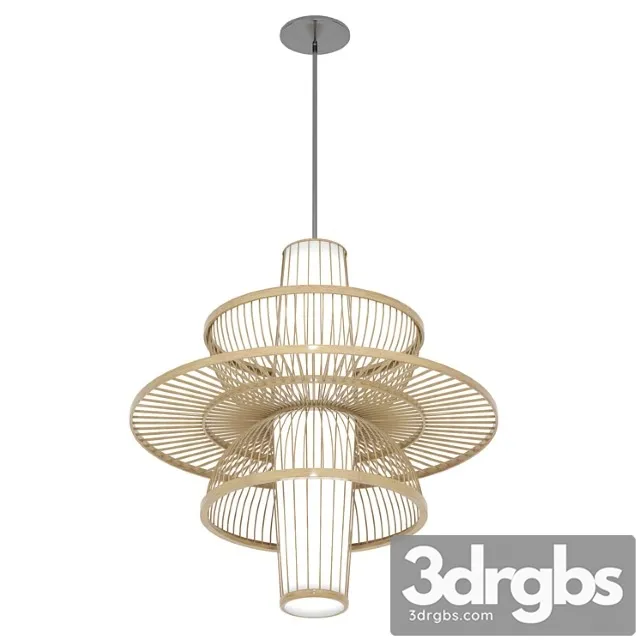 Pastoral rattan decorative pendant lights