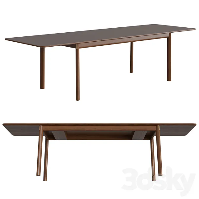 Patch HW1 Extendable Table 3DS Max Model