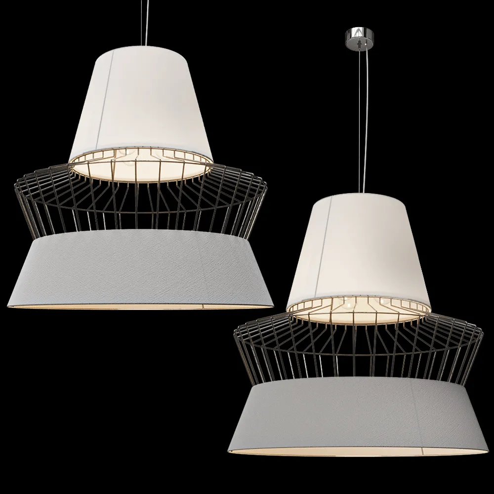 Patrizia Volpato  – Pendant lamp MEXICAN 313 3ds Max