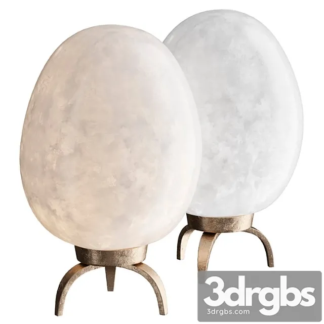 Patrizia Volpato Stone Table Lamp 3dsmax Download