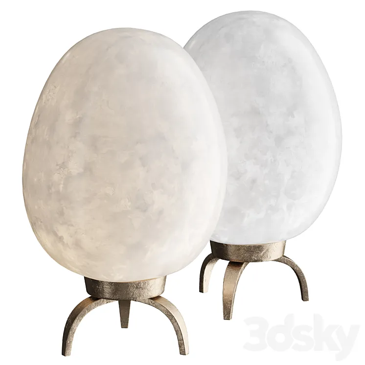 Patrizia Volpato STONE | Table lamp 3DS Max Model