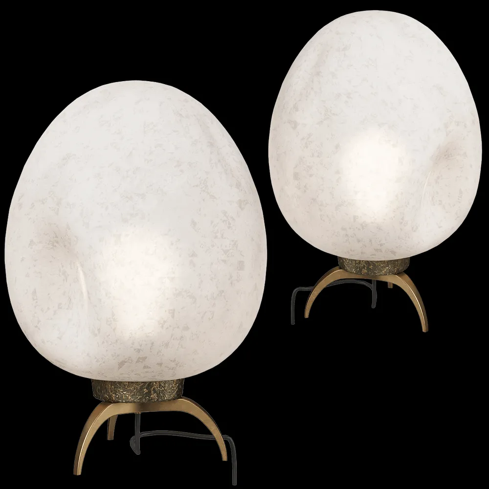 Patrizia Volpato  – Table lamp Stone 3ds Max