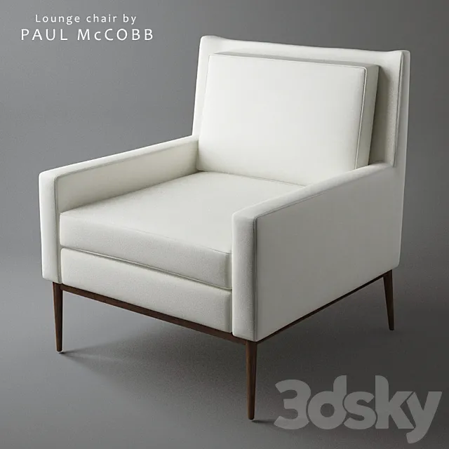 Paul McCobb Lounge Chair 3DSMax File