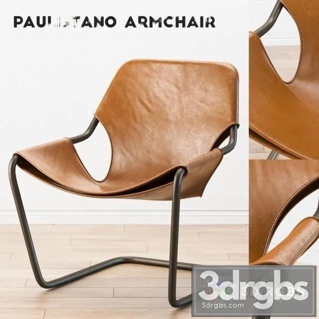 Paulistano Leather Chair 3dsmax Download