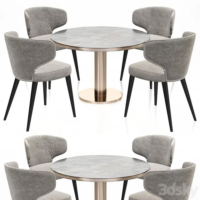 Paulo Antunes Cadeira York 3dsMax Model