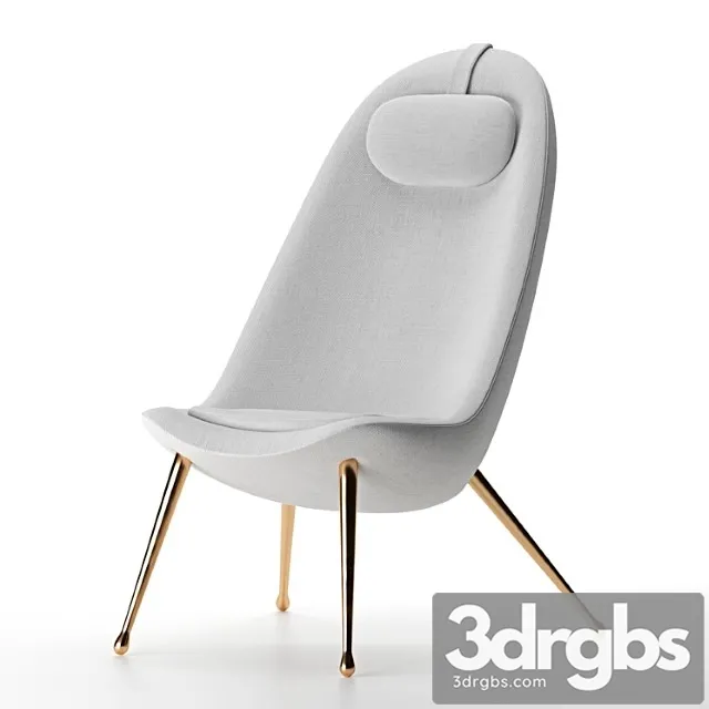 Pause lounge chair 3dsmax Download