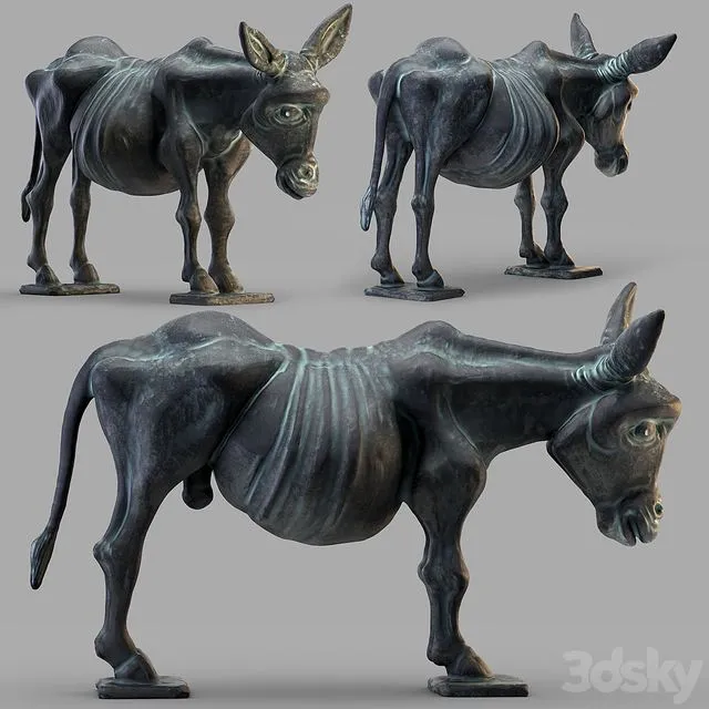 Pavel Quoytcheff Donkey 2006 3dsMax Model