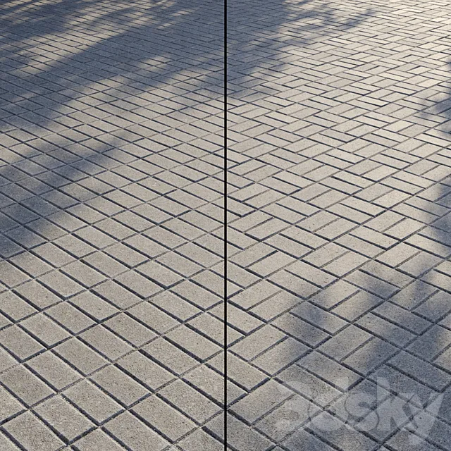 Pavement 3DS Max Model